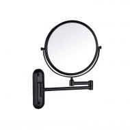 Charmer Wall Mounted Cosmetic Mirror Minimalism Design Makeup Mirror Dual Side Shaving Mirror Swivel Bathroom Mirror Beauty Mirror for Sample room with 10x Magnification ORB Finish