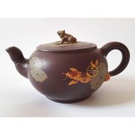 Charming China Zisha Tea Set Chinese Yixing Pure Clay Handmade Zisha Teapot Zini Tea Pot 270cc Oonlight Over the Lotus Pond