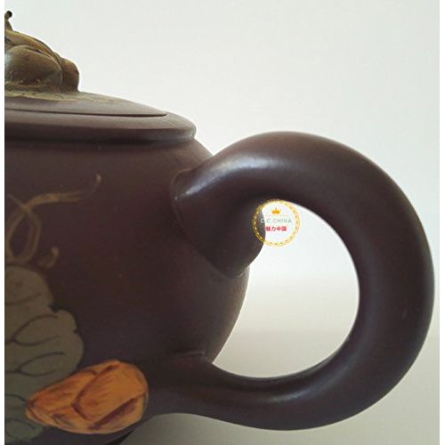  Charming China Zisha Tea Set Chinese Yixing Pure Clay Handmade Zisha Teapot Zini Tea Pot 270cc Oonlight Over the Lotus Pond