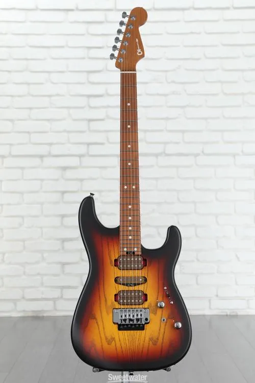  Charvel Guthrie Govan Signature MJ San Dimas SD24 CM HSH Electric Guitar - 3-tone Sunburst Demo