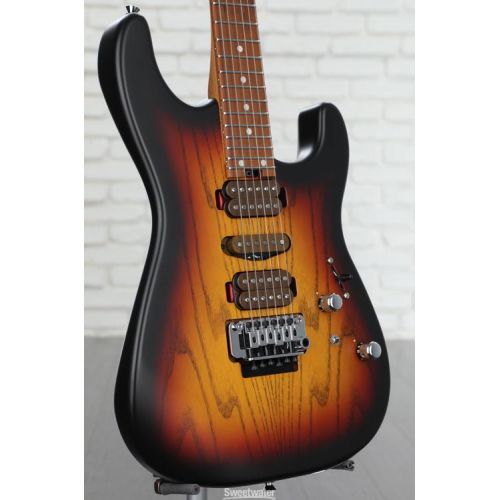  Charvel Guthrie Govan Signature MJ San Dimas SD24 CM HSH Electric Guitar - 3-tone Sunburst Demo