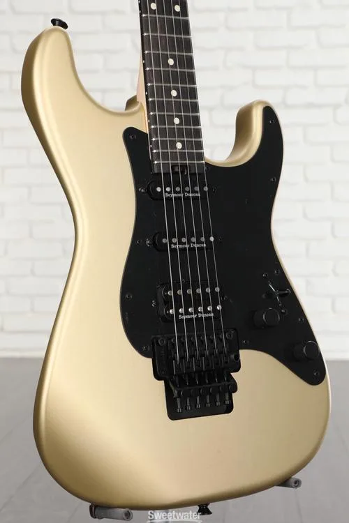  Charvel Pro-Mod So-Cal Style 1 HSS FR E Electric Guitar - Pharaoh Gold