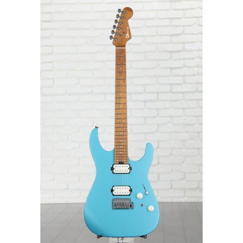  Charvel Pro-Mod DK24 HH 2PT Electric Guitar - Matte Blue Frost Demo