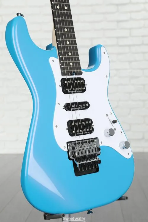  Charvel Pro-Mod So-Cal Style 1 HSH FR Electric Guitar - Robin's Egg Blue with Ebony Fingerboard Demo