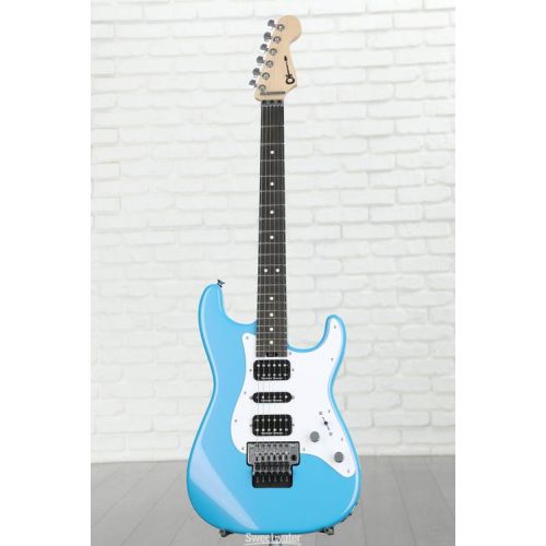  Charvel Pro-Mod So-Cal Style 1 HSH FR Electric Guitar - Robin's Egg Blue with Ebony Fingerboard Demo