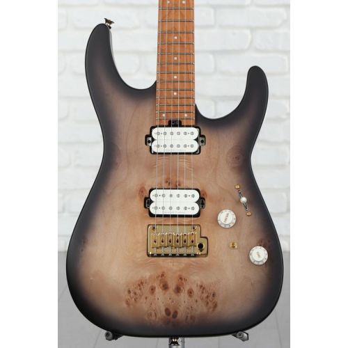  Charvel Pro-Mod DK24 HH 2PT Electric Guitar - Trans Black Burst