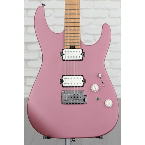  Charvel Pro-Mod DK24 HH 2PT Electric Guitar - Satin Burgundy Mist