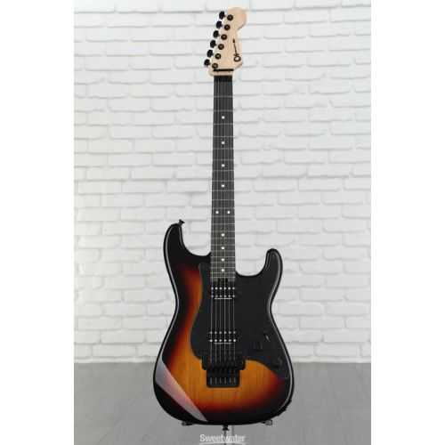  Charvel Pro-Mod So-Cal Style 1 HH FR E Electric Guitar - Three-tone Sunburst Demo