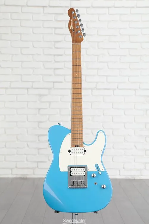  Charvel Pro-Mod So-Cal Style 2 24 HT HH Electric Guitar - Robin's Egg Blue Demo