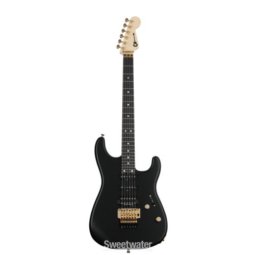  Charvel MJ San Dimas Style 1 HSS FR E Electric Guitar - Satin Black