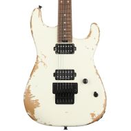Charvel Pro-Mod Relic San Dimas Style 1 HH FR PF Electric Guitar - Weathered White