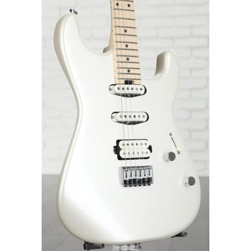  Charvel Pro-Mod San Dimas Style 1 HSS HT M Electric Guitar - Platinum Pearl Demo