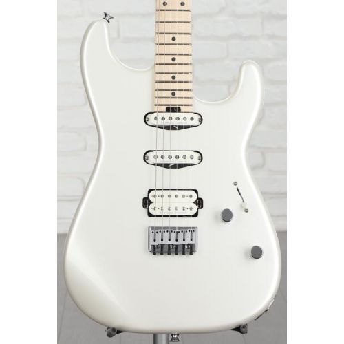  Charvel Pro-Mod San Dimas Style 1 HSS HT M Electric Guitar - Platinum Pearl Demo