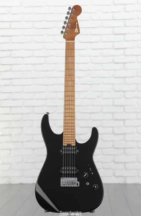  Charvel Pro-Mod DK24 HH 2PT Electric Guitar - Gloss Black Demo