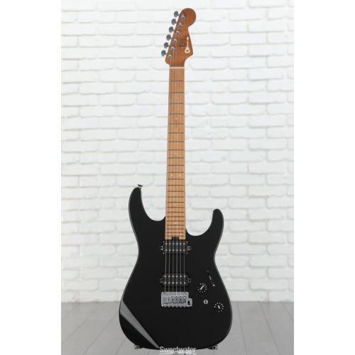 Charvel Pro-Mod DK24 HH 2PT Electric Guitar - Gloss Black Demo