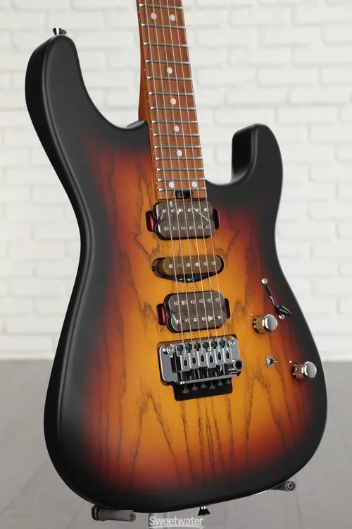  Charvel Guthrie Govan Signature MJ San Dimas SD24 CM HSH Electric Guitar - 3-tone Sunburst