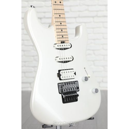  Charvel Pro-Mod San Dimas Style 1 HSS FR Electric Guitar - Blizzard Pearl