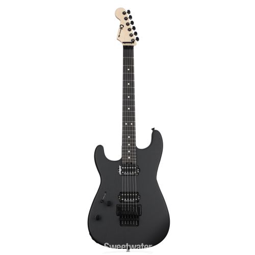  Charvel Pro-Mod San Dimas Style 1 HH FR Sassafras Left-handed Electric Guitar - Satin Black