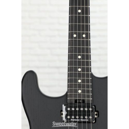  Charvel Pro-Mod San Dimas Style 1 HH FR Sassafras Left-handed Electric Guitar - Satin Black
