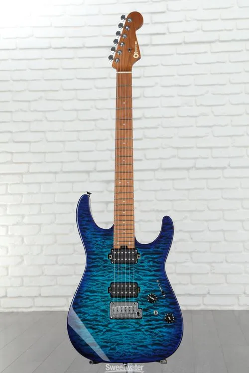  Charvel Pro-Mod DK24 HH 2PT Electric Guitar - Chlorine Burst