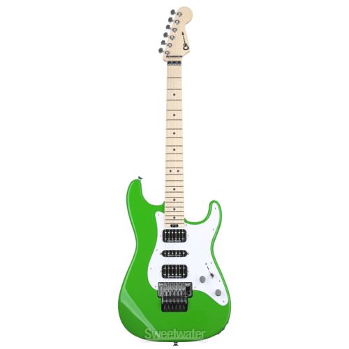  Charvel Pro-Mod So-Cal Style 1 HSH FR Electric Guitar - Slime Green with Maple Fingerboard