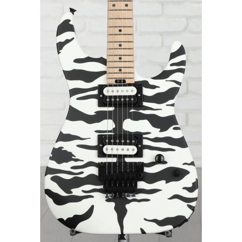  Charvel Satchel Signature Pro-Mod DK22 HH FR M Electric Guitar - White Tiger