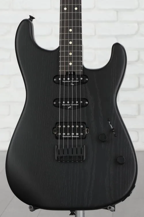 Charvel Pro-Mod San Dimas Style 1 HSS HT Sassafras Electric Guitar - Satin Black