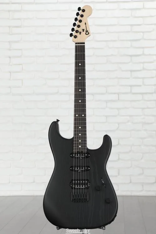  Charvel Pro-Mod San Dimas Style 1 HSS HT Sassafras Electric Guitar - Satin Black