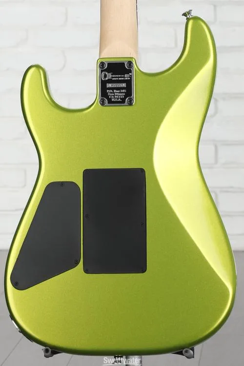  Charvel Pro-Mod San Dimas Style 1 HH FR EBY Electric Guitar - Lime Green Metallic