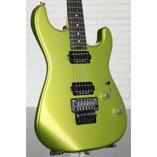  Charvel Pro-Mod San Dimas Style 1 HH FR EBY Electric Guitar - Lime Green Metallic