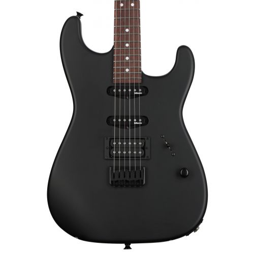  Charvel USA Select San Dimas Style 1 HSS HT Electric Guitar - Pitch Black