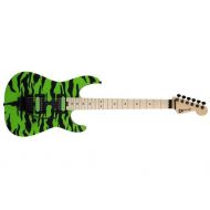 Charvel Satchel Signature Pro-Mod DK - Slime Green Bengal with Maple Fingerboard