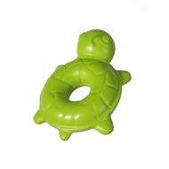 Chase n Chomp Durable Floating Squeaking Turtle Dog Toy