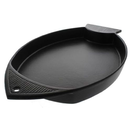  Chasseur 16-inch French Cast Iron Fish-shaped Grill