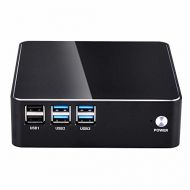 Chatreey N2-473 Mini Desktop ComputerWindows 10 Por 64 bit,Intel 7th Generation Core i3(Up to 2.4GHz) Mini PC with 4GB RAM 32GB SSD 500GB HDD,USB3.0,4K HDMI,Dual-band WIFI