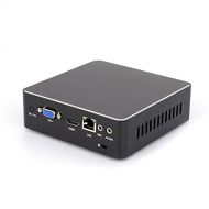 Chatreey Mini Desktop PC intel 6Gen i3 6100U with Metal Case Support Windows 10UbuntuLinux System Metal Case 4GB DDR4L 120GB SSD,6USB,VGA,HDMI,LAN