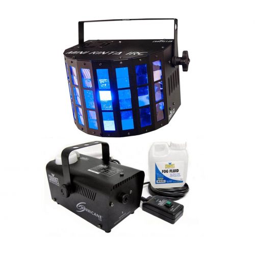  Chauvet Dj CHAUVET DJ Mini Kinta IRC 3W LED RGB DMX Light Effect + H700 FogSmoke Machine