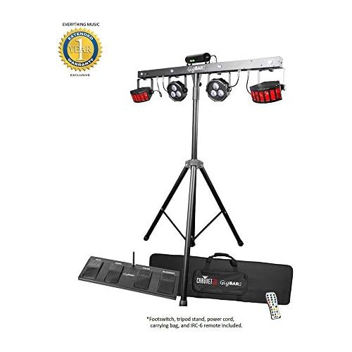  Chauvet DJ GigBAR 2 4-in-1 Multi-Effect Light with 1 Year EverythingMusic Extended Warranty Free