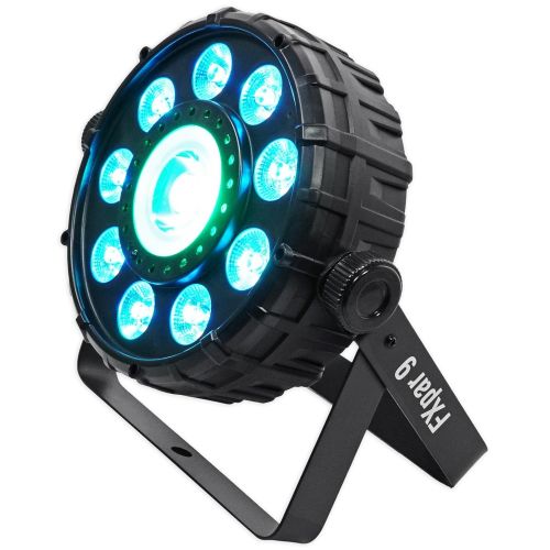  Chauvet DJ FX Par 9 DMX Multi-Effect LED, SMD RGB+UV Strobe Par Light + Remote