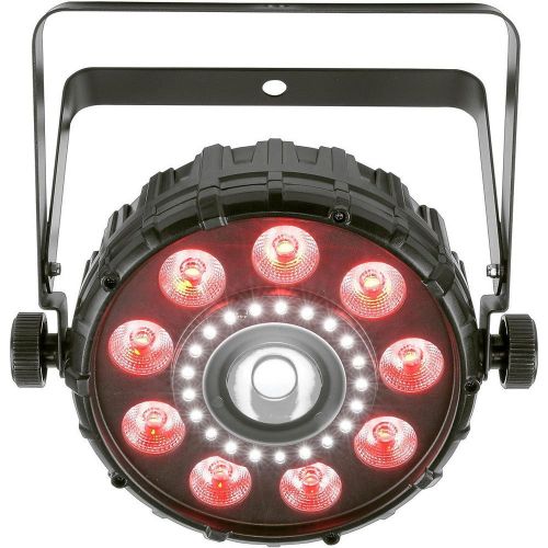  2 x Chauvet DJ FXpar 9 DMX Multi-Effect LED, SMD RGB+UV Strobe Par Light with 1 Year Free Extended Warranty