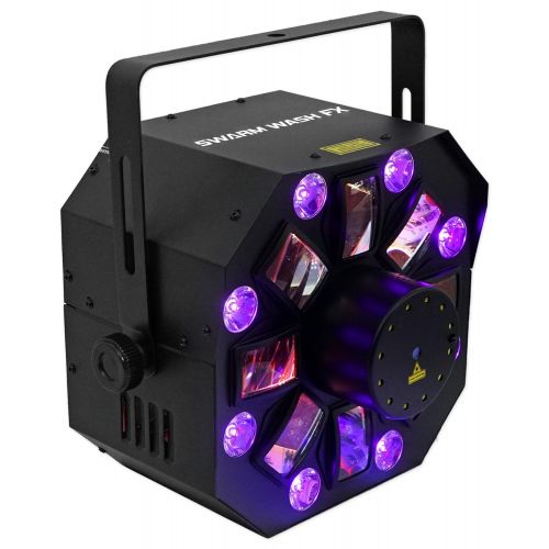  Chauvet DJ SWARM WASH FX 4 in 1 DMX LED Light FX wLasers,Strobes,UV+Wash Light