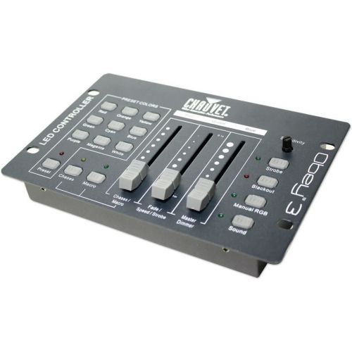  Chauvet DJ Obey 3 Universal Dmx 512 Controller With 3 Channels + DMX Cable