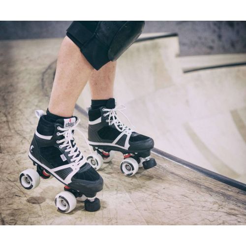  Chaya Jump Derby Retro Disco Roller Skates Black/White