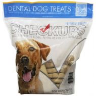 Checkups- Dental Dog Treats, 24ct 48 oz. for Dogs 20+ pounds (2 Bags, 48 Count Total)