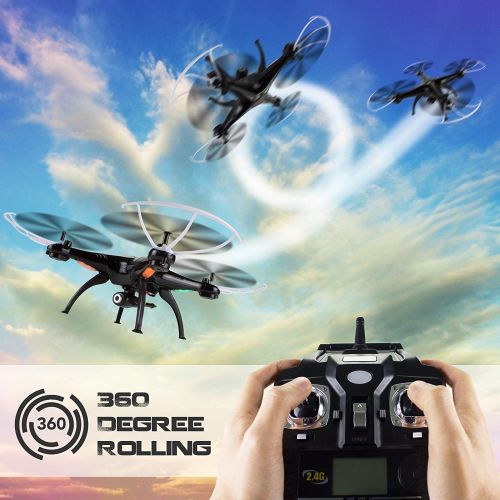  [아마존 핫딜] [아마존핫딜]Cheerwing Syma X5SW-V3 WiFi FPV Drone 2.4Ghz Quadcopter RC Drone with Camera for Kids and Beginners