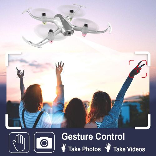  [아마존핫딜][아마존 핫딜] Cheerwing W1PRO GPS Drone with 1080P Camera for Adults, Quadcopter with Brushless Motor, Auto Return Home, Follow Me, Gesture Control, Long Flight Time