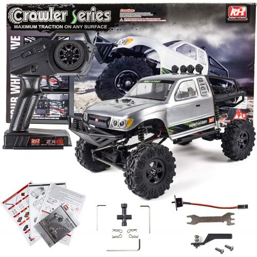  Cheerwing 1:10 Scale Rock Crawler 4WD Off-Road Remote Control Truck Large Hobby RC Car for Adults