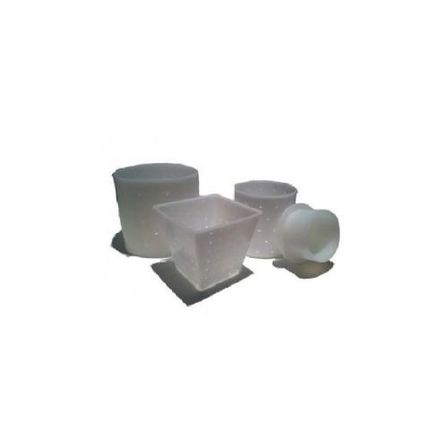  Cheese and Yogurt Making SET OF 3 ASSORTED MOLDS FOR CHEESEMAKING- CYLINDER, PYRAMID, MOLD WITH FOLLOWER