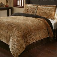 Cheetah 3-Piece Plush Comforter Set