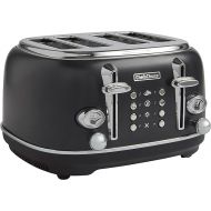 Chef'sChoice Toaster 4 Slice Gourmezza Stainless Steel with 5 Functions and 6 Shade Settings, 1500-Watts, Black